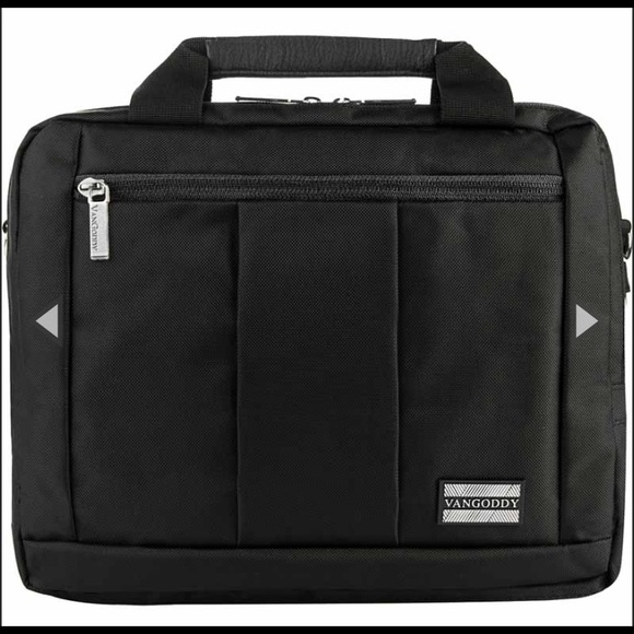 Vangoddy El Prado Bag - Fits up to 12" - Black - Picture 1 of 6